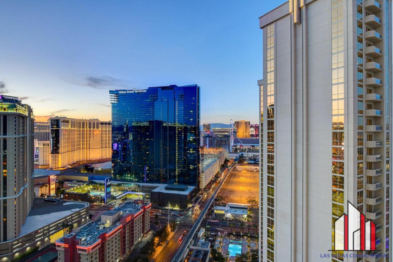 Mgm Signature-29-607 F1 Track & Strip View Balcony Лас-Вегас Экстерьер фото