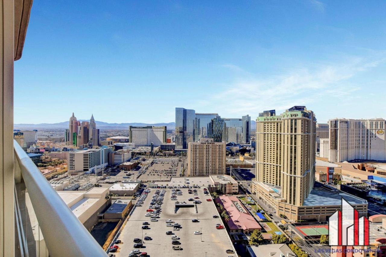 Mgm Signature-29-607 F1 Track & Strip View Balcony Лас-Вегас Экстерьер фото