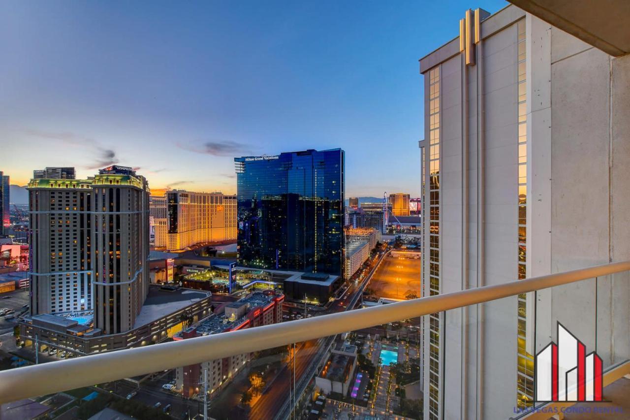 Mgm Signature-29-607 F1 Track & Strip View Balcony Лас-Вегас Экстерьер фото